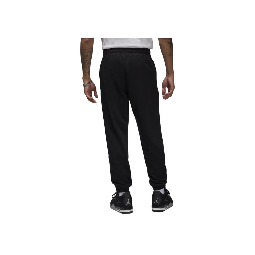Jordan Sport Crossover Solid Color Small Logo Sweat-Wicking Quick-Dry Comfortable Drawstring Cuffed Casual Pants Men bottoms Black FV8608-010