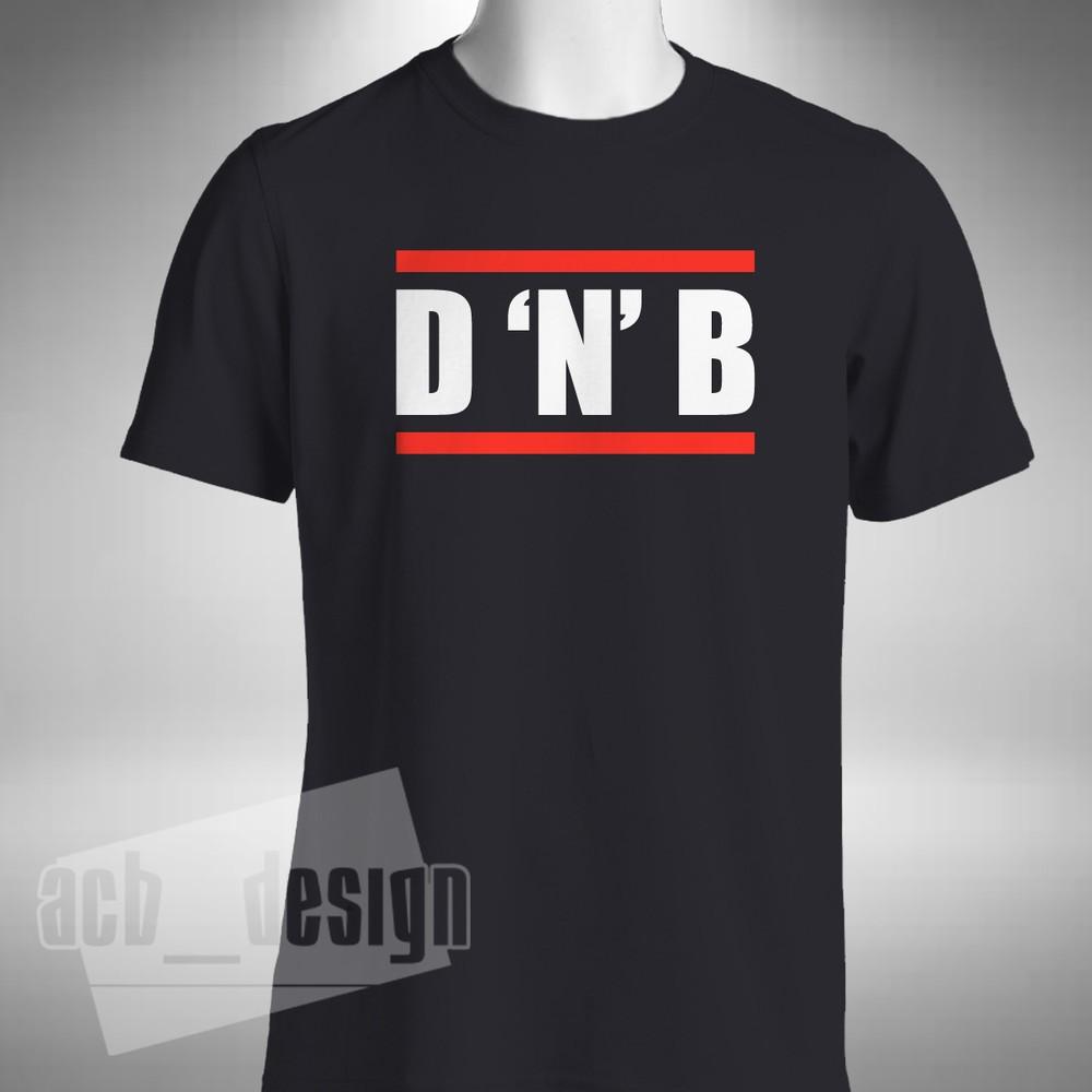 

Drum N Bass T-Shirt DNB Jungle Clubbing Rave Dj Mc Run DMC Style 4XL
