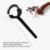 Plastic Handle Grouphead Cleaning Brush Detachable Grouphead Brush Coffee Machine Maintenance