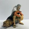 ONE PIECE sitting Raleigh primary color sitting Raleigh figure animation King of Navigation Roger model statue gift