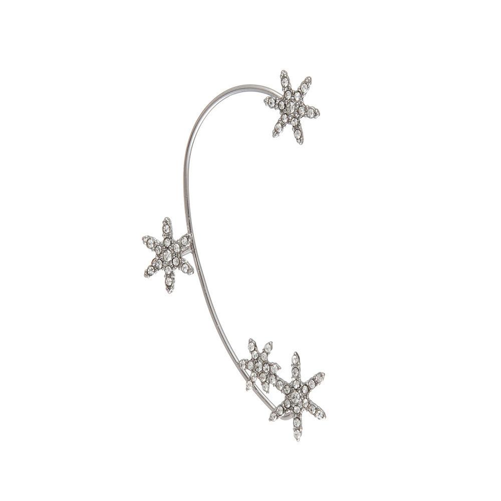 Chic Left Ear Butterfly Ear Cuff For Women Gold Alloy Plating Accessory Fashion