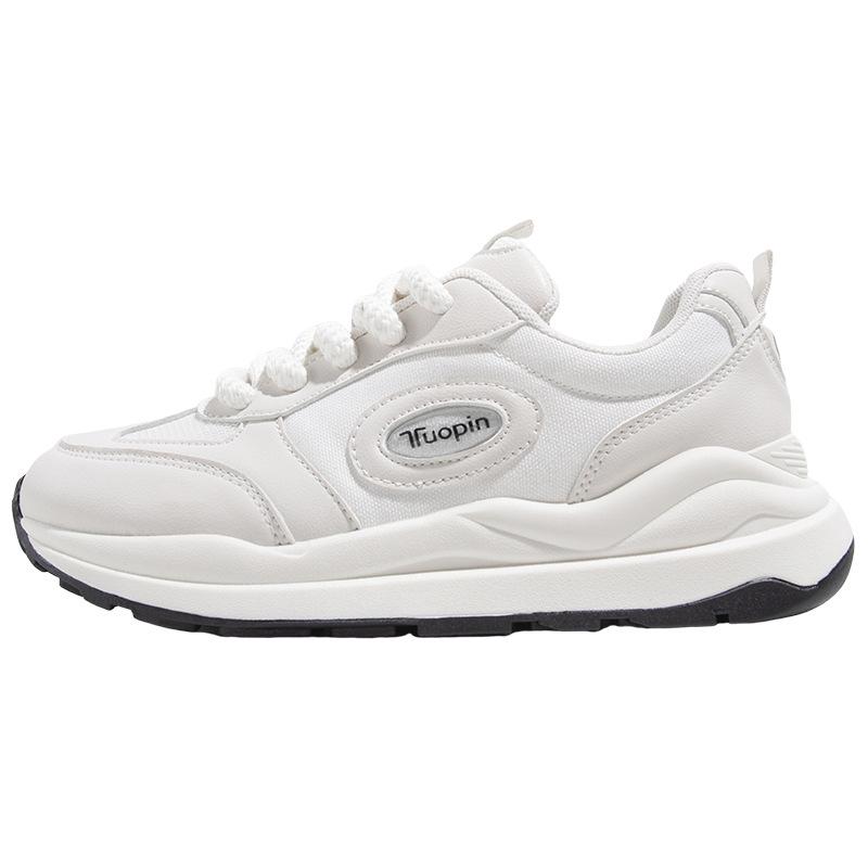 Sneakers women's summer new versatile thick-soled student breathable mesh lightweight soft-soled running shoes