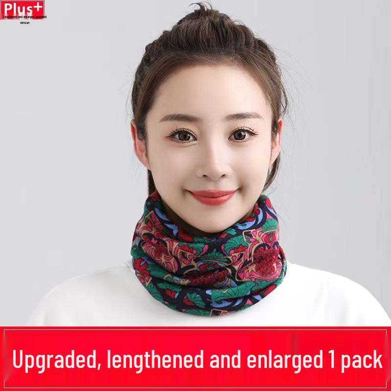 Hot-Selling Autumn/Winter Multi-Function Twist Hat & Scarf with Neck Protection