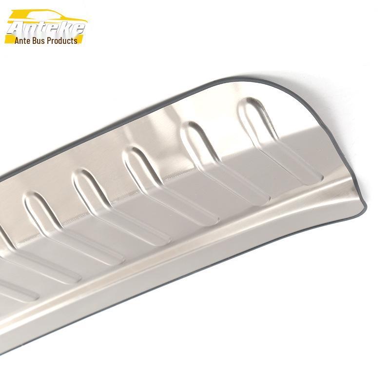 15 X6 Rear Guard Plate Sequin: Stainless Steel Tailgate Trunk Protection Pedal Modification Accessories.