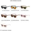 Men's Vintage Style Rectangle Glasses Frame Sun Glasses Fashion Style Retro Style Sun Eyeglasses Luxury Design Brand Design UV400 Protection Shades