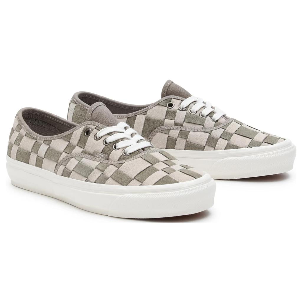 Authentic Vans 44 Dx 'Woven Check - Brown Khaki' VN0A4BVYBKL