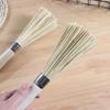 Traditional Wooden Handle Bamboo Natural Dish Scrubber Pot Pan Cleaner Wok Brush Cleaning Tool