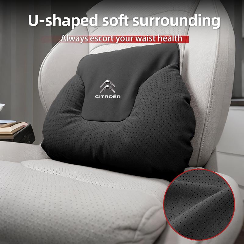 Car Accessories Headrest Lumbar Support Seat Neck Pillow For Citroen C4 C3 C5 C1 C2 Berlingo Celysee Cactus Picasso Aircross Sax
