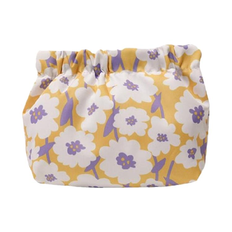 

Makeup Bag Flower Print Storage Bag Travel Cosmetic Bag Large Classification Bag Short Wallets for Woman 1