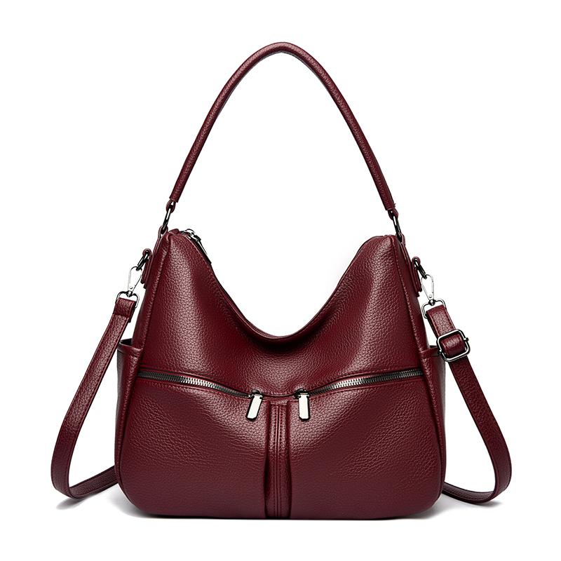 Commuter Retro Large Capacity Tote Bag Women's Shoulder Crossbody Bag
