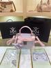 Song Brokat Rosa Kasten Tasche: 2026 Damen-Modehandtasche inspiriert vom chinesischen Kulturerbe