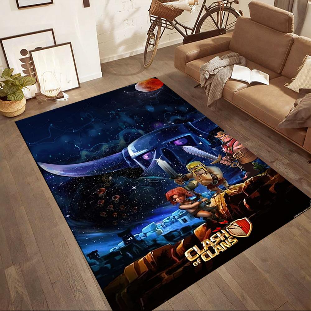 Clash Royale Square rugs are a great choice for living rooms, bedrooms, home décor, and as gifts.