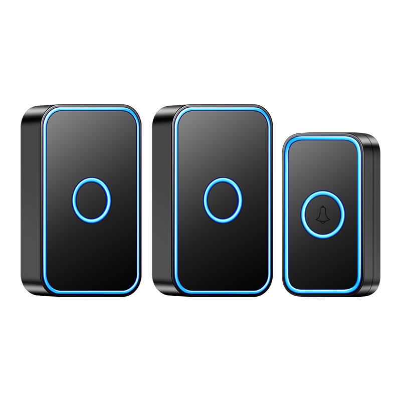 Wireless Electronic Doorbell, Ultra-Long Range, Waterproof Chime, One-to-Two Function, Ideal for Home and Elderly Use