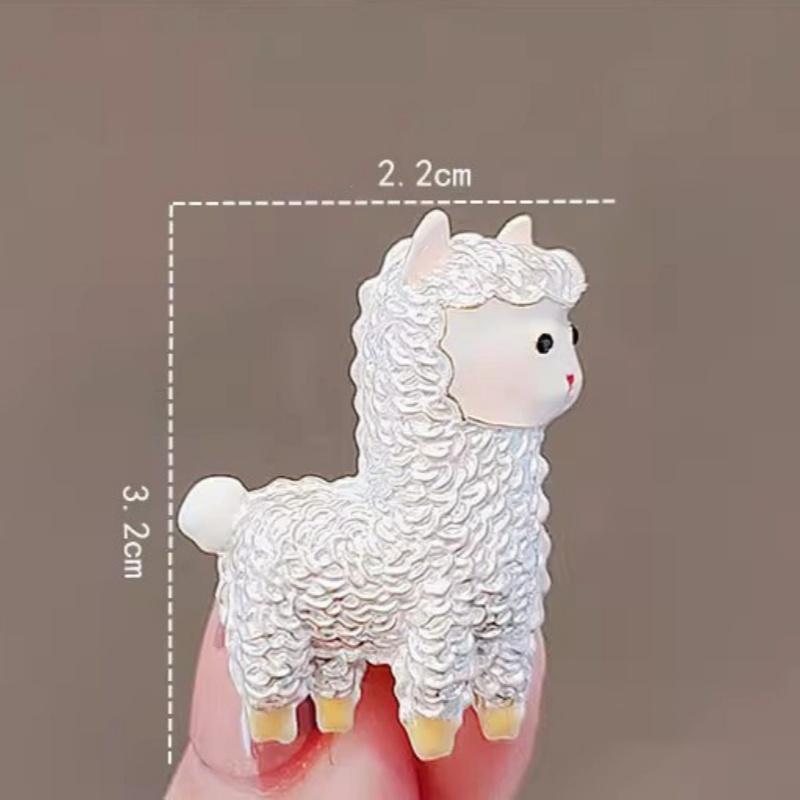 Schattige Schaap Alpaca Vormige Broche Eco-vriendelijke Legering Reversspeld Mode Decoratie voor Verjaardagsfeest Bruiloft Leuk Cadeau voor Vriendinnen