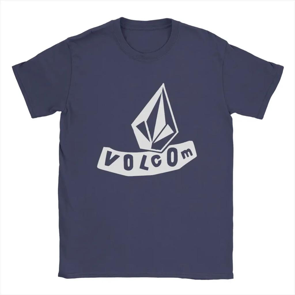 Funny Stylish Classic Cotton Tops Unique Short Sleeve Crewneck Tee Men 2024 Volcoms The Newest Logo T Shirts  Gift Idea T-Shirts