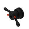Quick Relse Hub Wing Nut Wheel Balancer Tire Change Tool(Thrd Diam. 40mm, Pitch 4mm)
