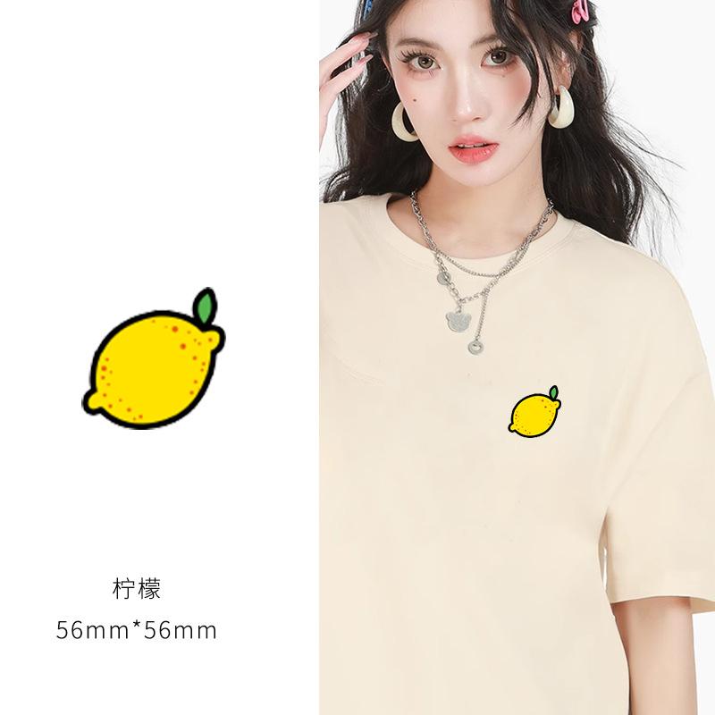 Heat Transfer Sticker Couple Clothes T-Shirt Decorative Pattern Printing Heat Transfer Sticker Hot Ironing Sticker Small