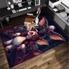 Mysterious Little Monster Office Rug Chair Mat, Game Carpet, Suitable for Front Door, Bedroom, Living Room, Desk, Holiday Gift