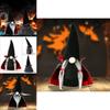 Handmade Halloween Gnome Doll Vampire Plush Decoration For Festive Holiday Cheer