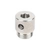 4 Piece Step Drill Sleeve Kit for Aluminum Extrusions M20 Threaded 6mm 8mm 10mm 14mm Holes 7mm Quick Release Design
