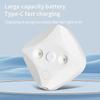Household Smart Toilet Automatic Disinfection Lamp with LED Germicidal Purple Light Deodorizer USB Charging