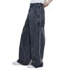 WEGO Loose Painter Size Black Sonata Men's Pants, M,