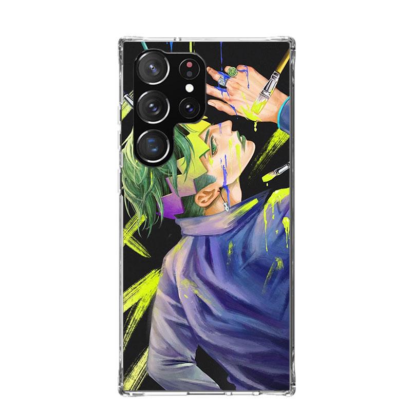 

JoJo Adventure Rohan Kishibe Phone Case For Samsung Galaxy S26 Ultra S23 S24 S25 Edge S20 FE S21 S22 Plus Soft Print Shell Cover Samsung S23 Plus