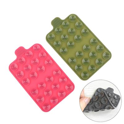 Ventouse adhésive en caoutchouc de silicone pour support fixe, ventouse double face en silicone pour fixation de téléphone portable