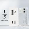 USB Modular Sockets And Switches EU French Socket Module  for EU Standard Wall Mount DIY
