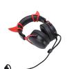 Gaming Headset Wired PC RGB Luminous Noise Reduction Over Ear Headphones with Mic