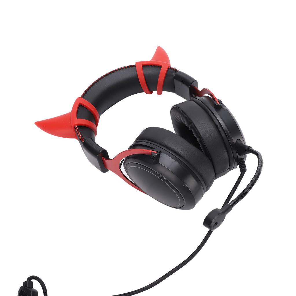 Gaming Headset Wired PC RGB Luminous Noise Reduction Over Ear Headphones with Mic