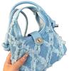 Bohemian Bag New Denim Bag Niche Design Crossbody Bag Fashion Simple Original Retro Handbag