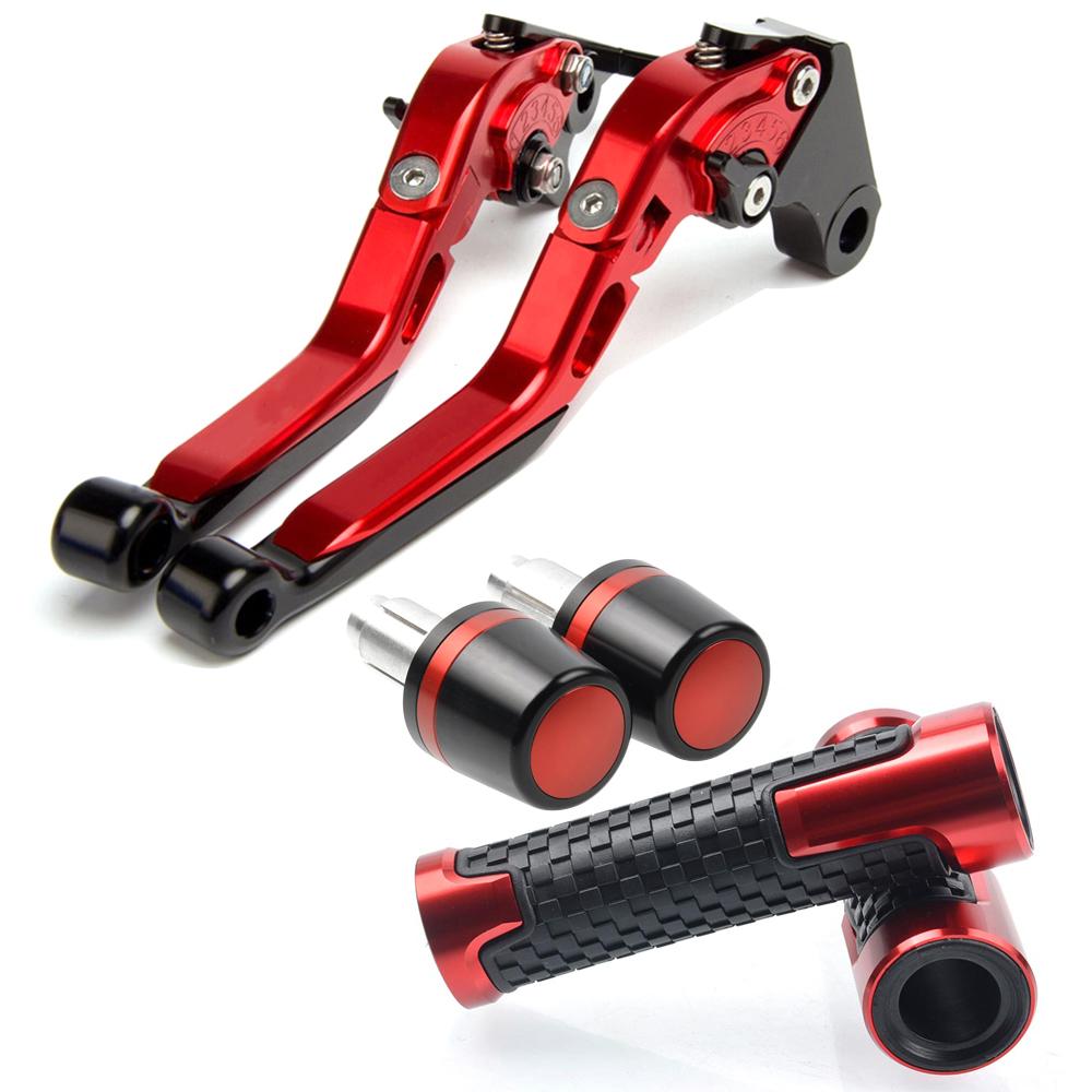 For YAMAHA FJ-09/MT-09 Tracer/GT 2015-2020 FZ09 MT09/SR Motorcycle Brake Clutch Levers Handlebar Hand Grip Ends MT-09 parts