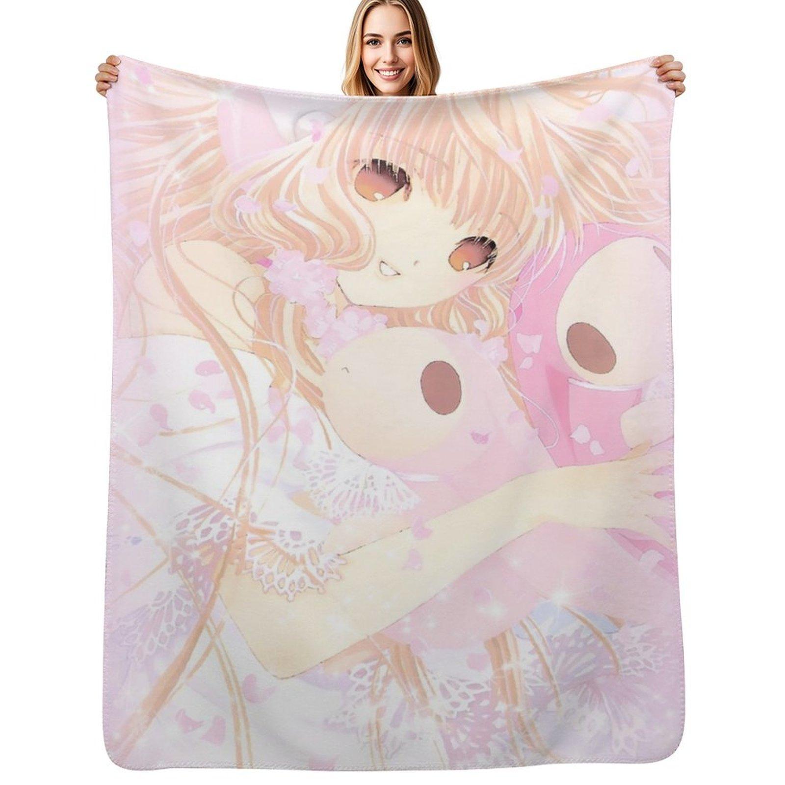 cD11 Throw Blanket Long Lasting Soft Plush Blanket for Daily Use 102x76cm(40x30in)