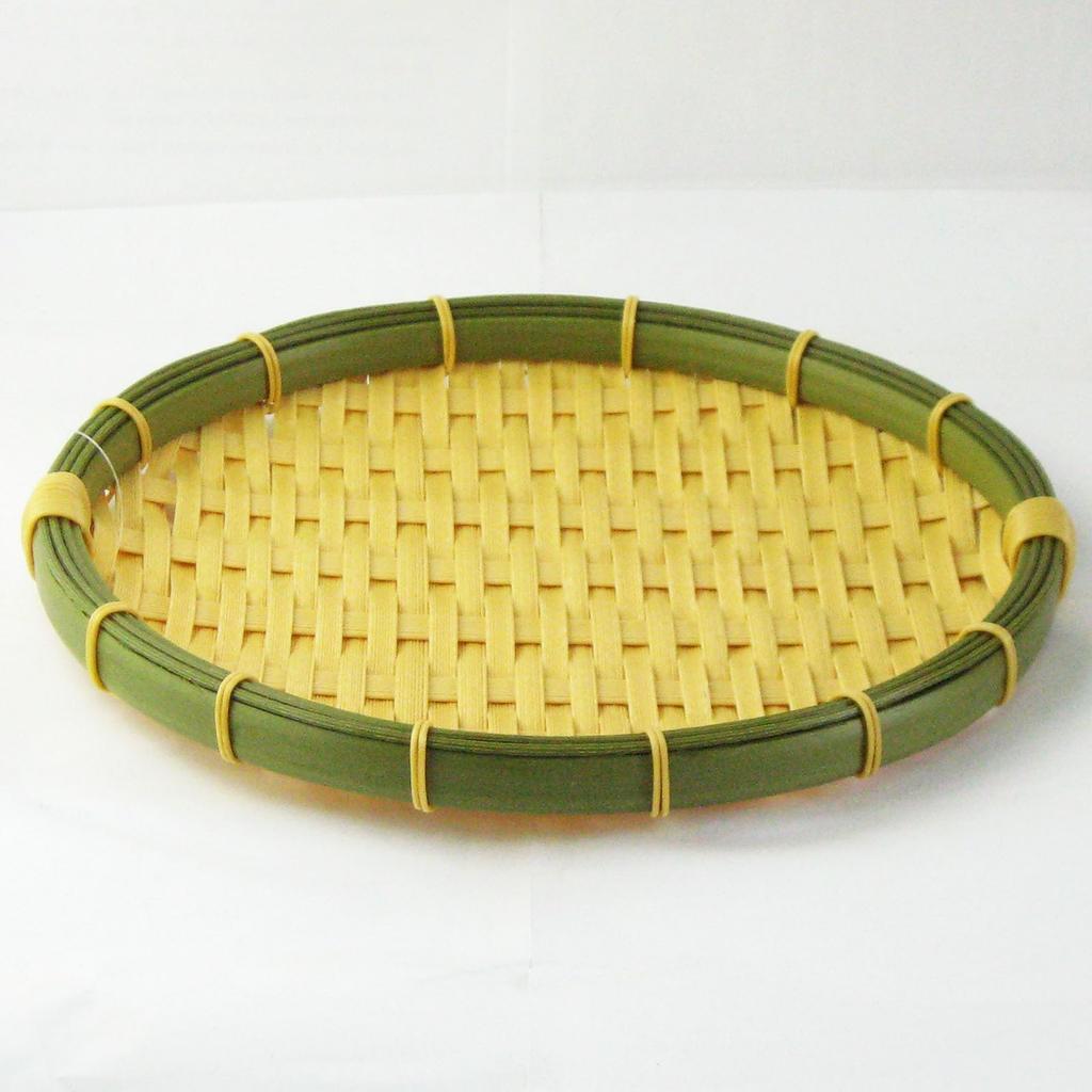 Nagao Shallow Like Dishwasher Shallow Tray Vegetable Drying Strained Soba Strained Udon Somen Commercial Use Strainer, Bamboo, 24cm, Safe, Washable,