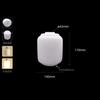 42mm Opening Alabaster Glass Shades Replacement for E26 E27 Screw Holder Pendant Light Wall Sconces,1-5/8" White Glass Cover