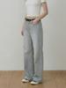 Kkomma Cmj13 Soft Khaki Wide Straight Pants