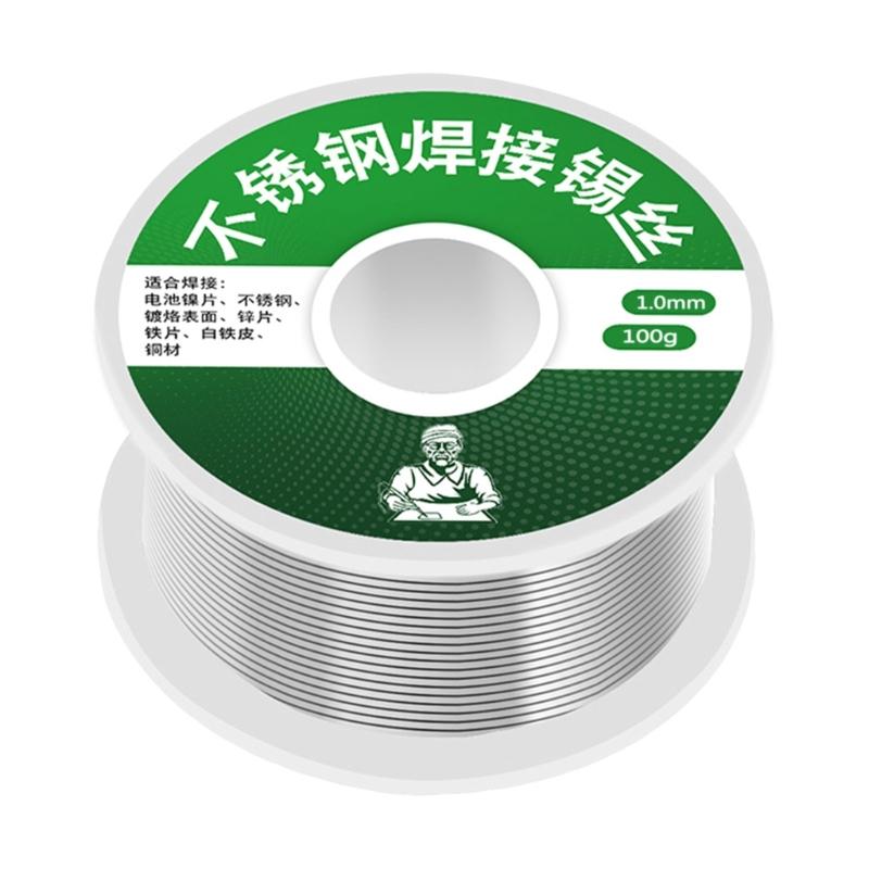 Solder Wire Tin Lighter Soldering Low Melting 1.0mm Rosin Core Flux 2.0% 20g/50g/100g