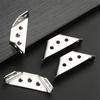 Stainless Steel Angle Code Corner Bracket Trapeziform Angle Code Shelf Support Fastener