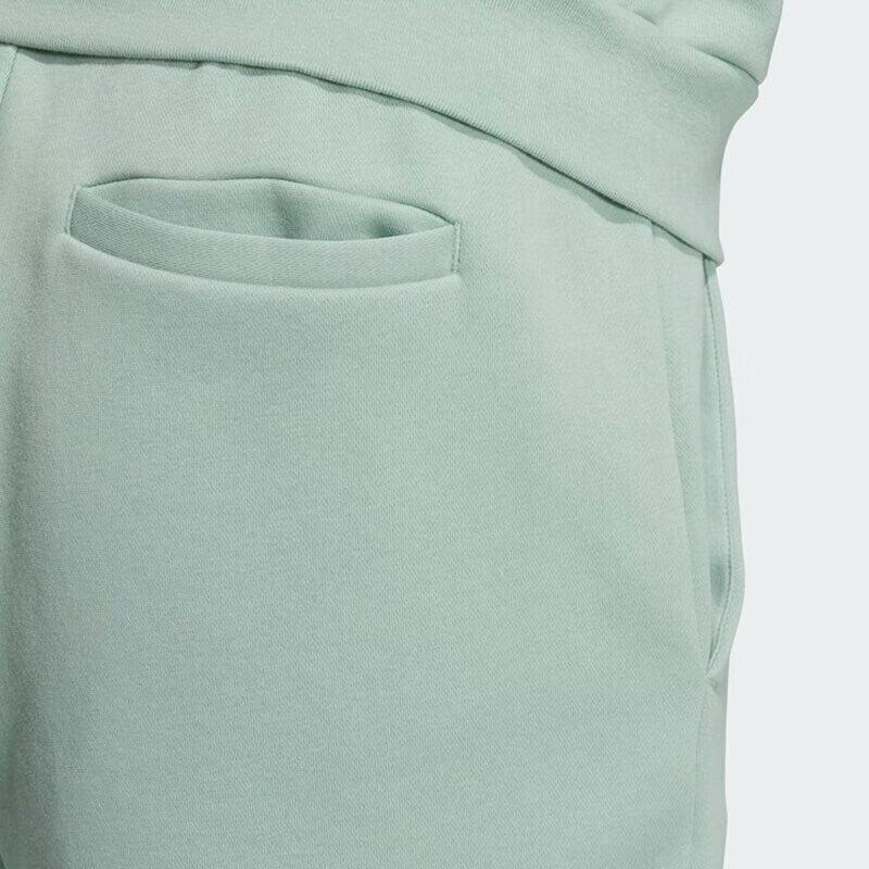 Adidas Originals Comfortable Loose Versatile Solid Color Sports Long Pants Unisex Bottoms Light-Green JL8390