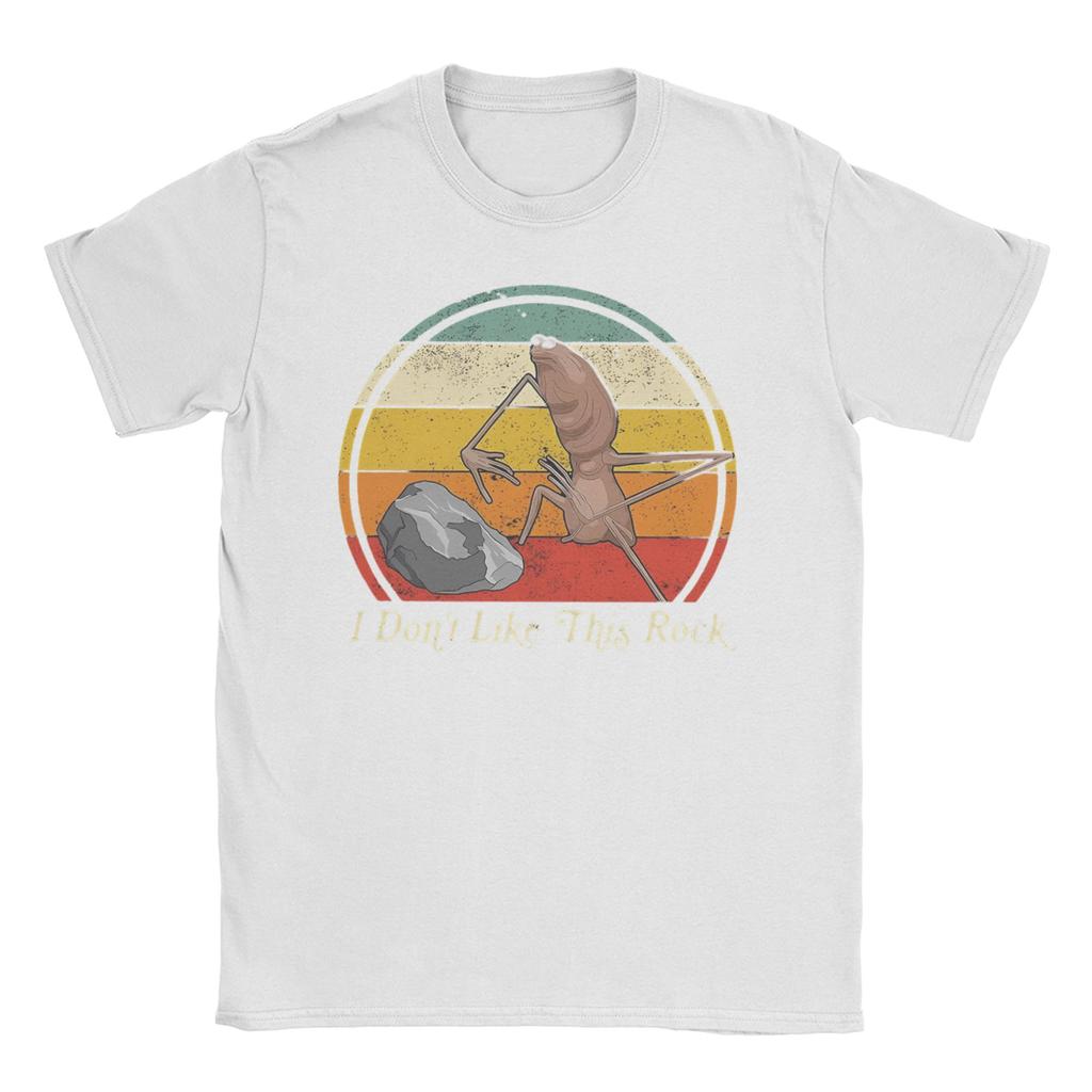 Fashion I Dont Like This Rock TShirts Men Womens Round Collar Pure Cotton T Shirt Marcus The Worm Short Sleeve Tees Clothing
