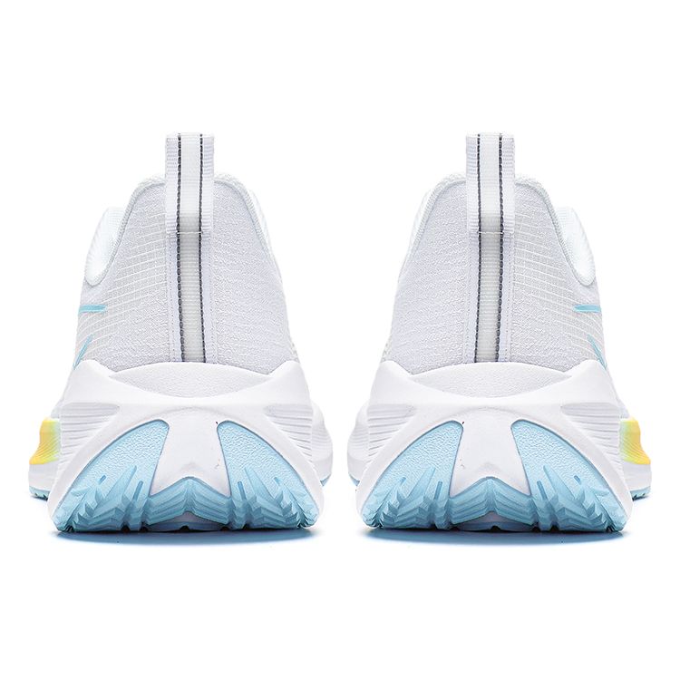 Li Ning Wu Shi Lite Lightweight Rebound Shock Absorption Slip Resistant Wear Resistant Low Top Running Shoes Men sneaker White ARST003-1