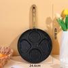Non-Stick Maifan Stone Breakfast Frying Pan with Multiple Holes for Eggs and Dumplings