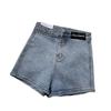 Cowboy Shorts for Women New High Waisted Slim Fit Elastic Versatile A-line Denim Shorts