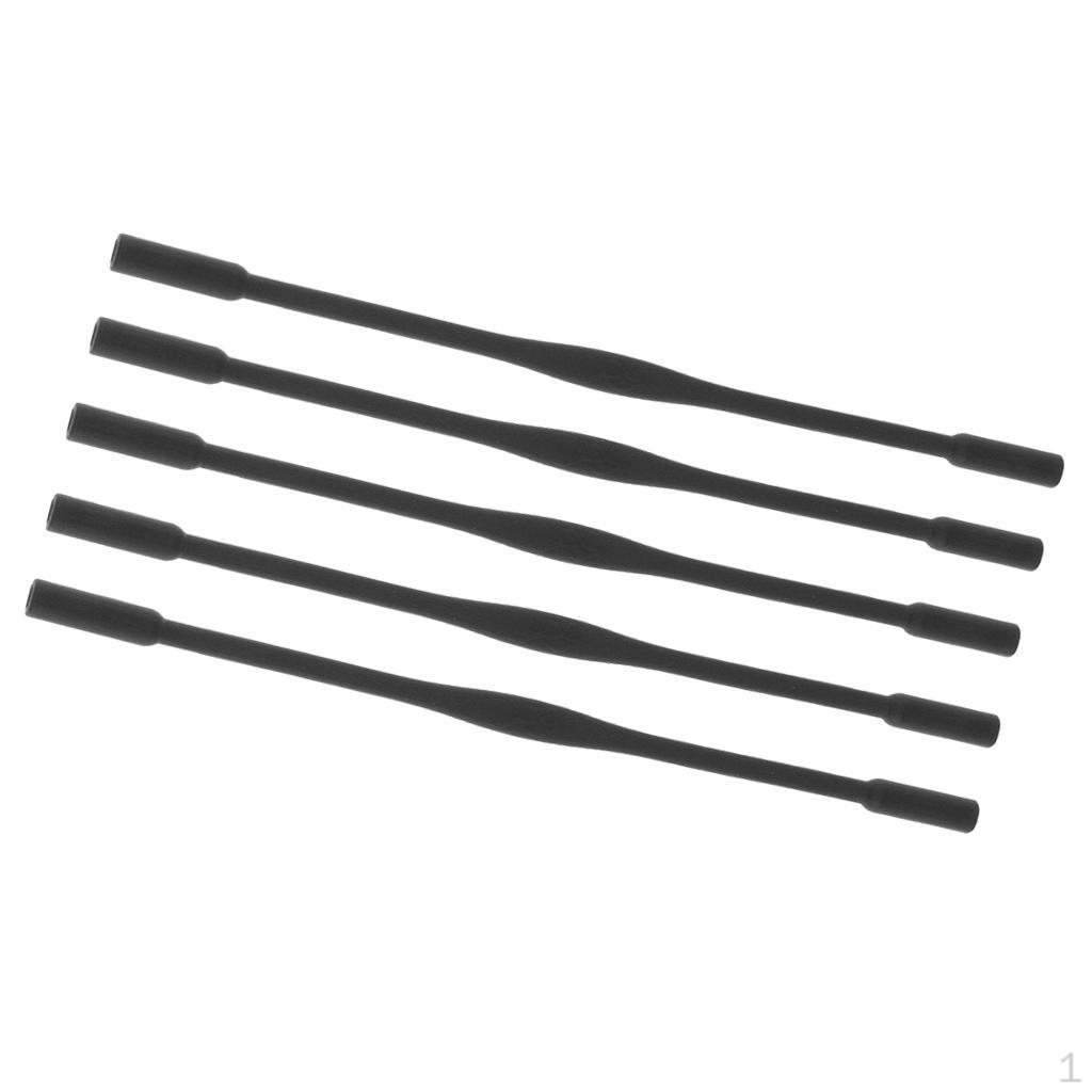 5 Pcs Silicone Eyeglass Eyeglasses Neck Retainers Eyewear