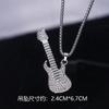 Musikinstrument Gitarre Herren Ins Damen Trend Vielseitig Hip-hop Accessoires Halskette Anhänger