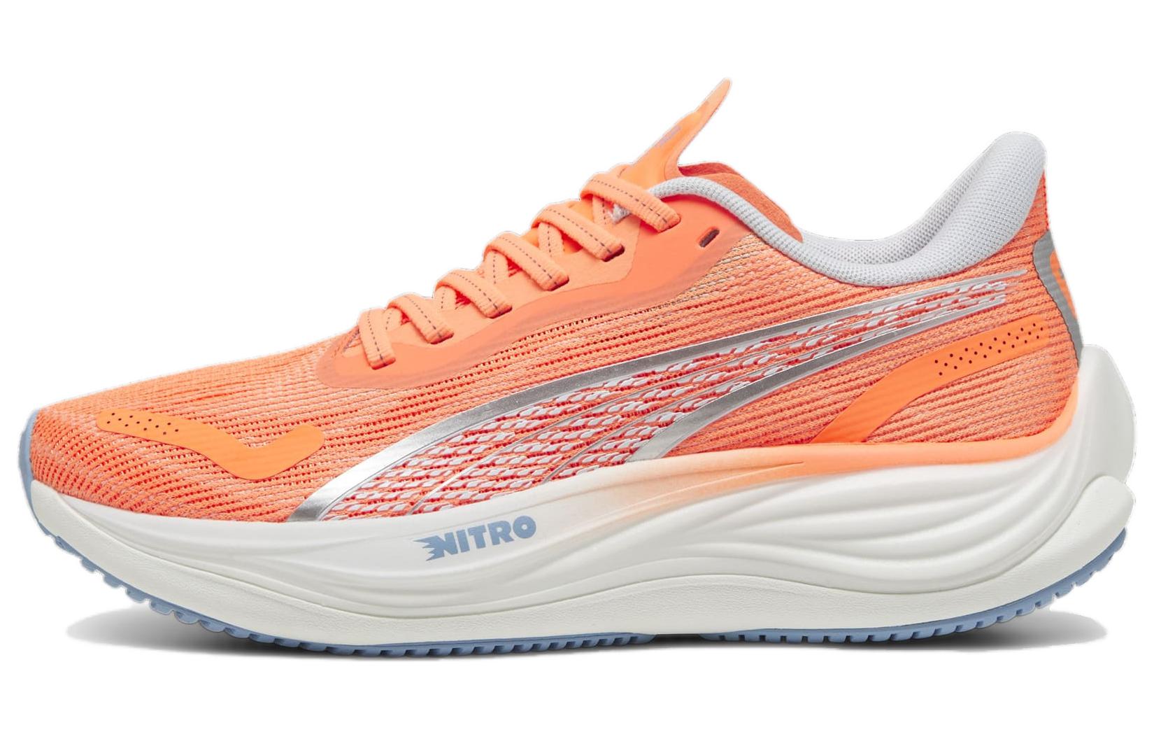 PUMA Velocity Nitro 3 Neon Citrus Silver Women s 377749-06 36