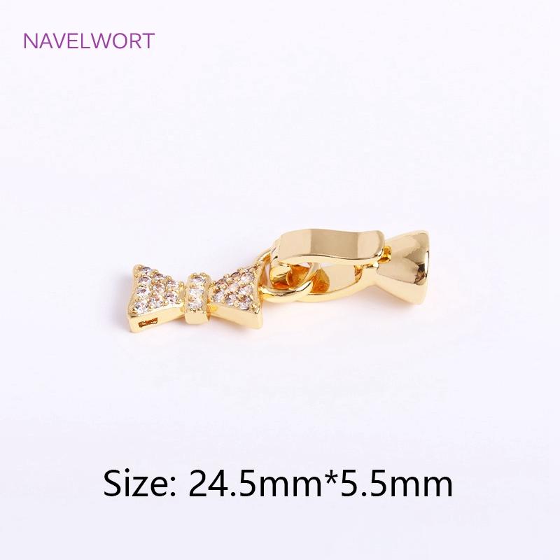 Trendy 18K Gold Plated Round Pearl Clasps Fastener For Bracelet Necklace Making Fittings,DIY Jewellery Making Supplies Wholesale