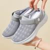 Shoes Women's Summer Fly-woven Breathable Single Shoes Bag Head Half Tray Casual Shoes Foreign Trade Women's Shoes Solid Color Versatile Mesh Slippers