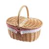 OEING Wicker Picnic and Storage Basket